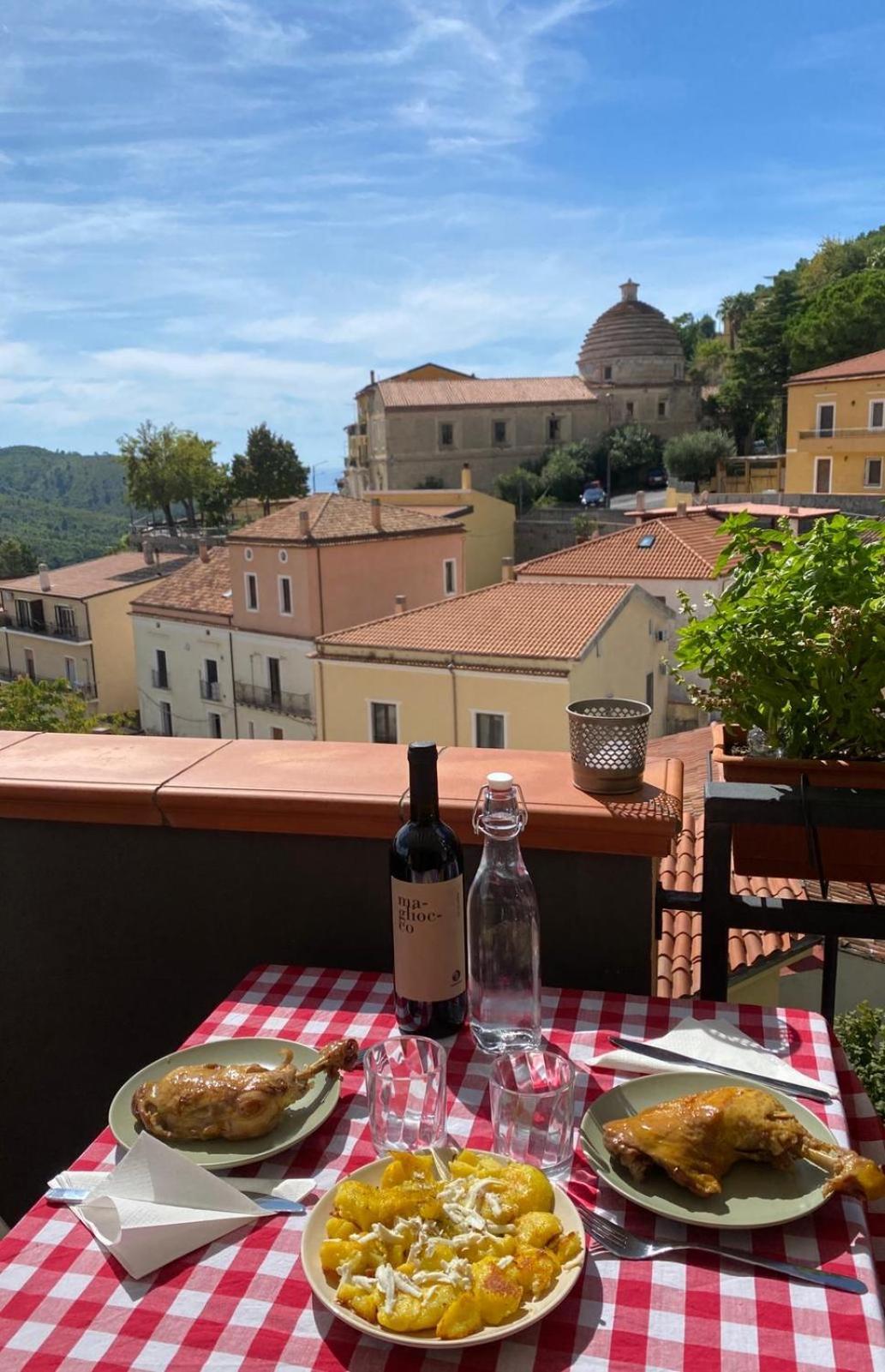 La Terrazza Nel Borgo Hotel Tortora Eksteriør billede