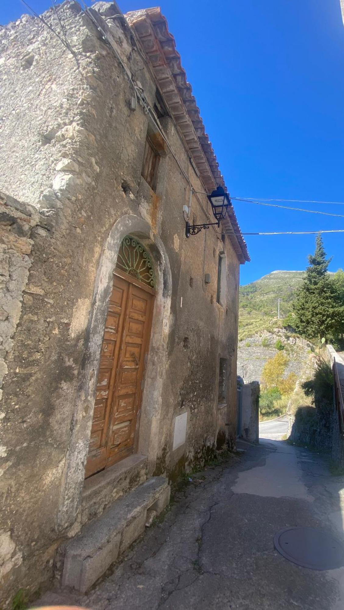 La Terrazza Nel Borgo Hotel Tortora Eksteriør billede